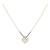 white silver mangalsutra featuring a black bead design and a gold pendant
