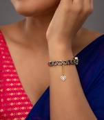 Gold plated watch charm in sterling silver