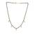 white silver mangalsutra with black bead gold locket chain