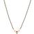 Red green mangalsutra with gold bead pendant chain