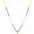 blue silver mangalsutra with gold blue stone pendant