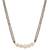 white silver mangalsutra with gold bead black chain