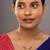 white silver mangalsutra with gold accent black bead pendant
