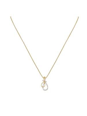 gold-plated sterling silver infinity drop pendant set 3