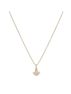 gold-plated sterling silver kundan paisley pendant set 3