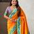 Soft silk pichwai traditional zari woven saree