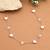 White color fashion necklace