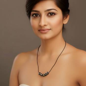 Grey color fashion necklace 1
