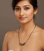 Grey color fashion necklace