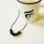 Black color fashion necklace