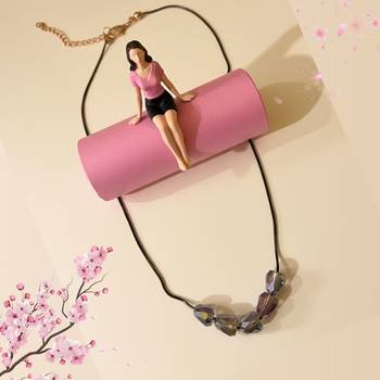 Rainblow color fashion necklace 2