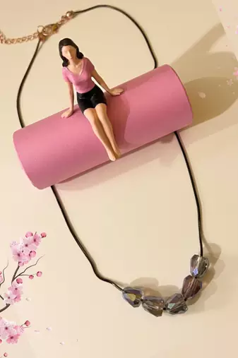 Rainblow color fashion necklace