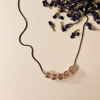 Brown color fashion necklace 2