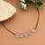 White color fashion necklace