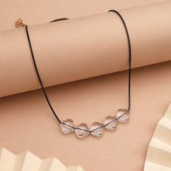 White color fashion necklace 2