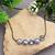 Light grey color fashion necklace