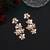 Gold color anti tarnish earrings