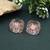 Rose gold color anti tarnish earrings
