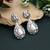Silver color anti tarnish earrings