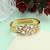 Gold color openable anti tarnish bracelet