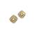 Royal kundan & pearl choker necklace set with square motif traditional gold finish jewelry by treemoda