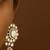Grand kundan polki necklace with circular floral motifs & matching earrings traditional gold finish jewelry by treemoda