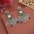 Multi color kundan earrings
