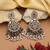 Multi color kundan earrings