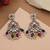 Multi color kundan earrings