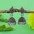 Silver color oxidised earrings