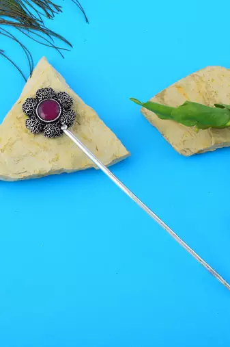 Rani color oxidised hair pin