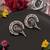 Rani color oxidised earrings