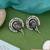 Rani color oxidised earrings