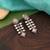 Pink color oxidised earrings
