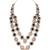 Gold plated traditional designer kundan long adjustable necklace for women (ij068g)