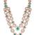 Gold plated traditional designer kundan long adjustable necklace for women (ij069g)