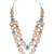 Gold plated traditional designer kundan long adjustable necklace for women (ij069g)