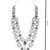 Silver plated traditional designer kundan long adjustable necklace for women (ij069zg)