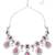 Silver traditional kundan & stone choker necklace jewellery with earrings & maang tikka set for women