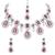 Silver traditional kundan & stone choker necklace jewellery with earrings & maang tikka set for women
