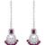 Silver plated traditional kundan & pearl bridal choker necklace jewellery set with earrings & maang tikka for women