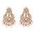 Gold plated traditional kundan pearl choker necklace with earrings & maang tikka for women (k7306w)