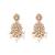 Gold plated traditional kundan pearl choker necklace with earrings & maang tikka for women (k7308w)