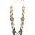 4 layered traditional gold plated dulha moti mala with beaded maharaja haar/groom necklace for men (green)