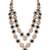 Traditional layered green stone necklace for men groom/dulha (mlp68g)