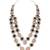 Traditional layered green stone necklace for men groom/dulha (mlp68g)