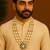 3 layered traditional gold plated dulha moti mala with beaded maharaja haar/groom necklace for men (mlp67wg)
