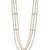 3 layered traditional gold plated dulha moti mala with beaded maharaja haar/groom necklace for men (mlp67wg)