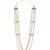 3 layered traditional gold plated dulha moti mala with beaded maharaja haar/groom necklace for men (mlp67wg)
