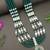 4 layered traditional gold plated dulha moti mala with beaded maharaja haar/groom necklace for men (green)